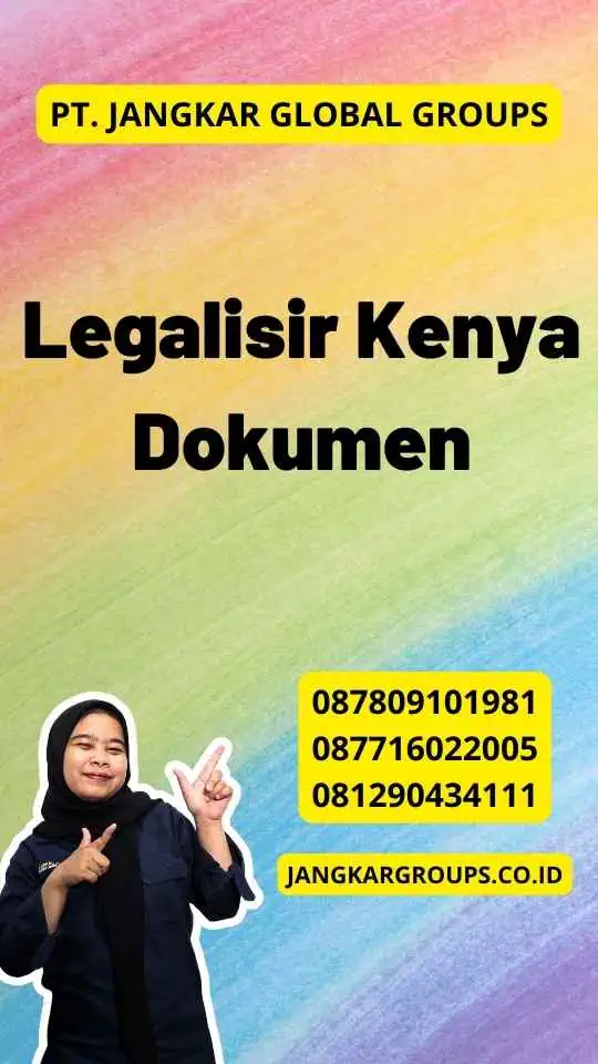 Legalisir Kenya Dokumen