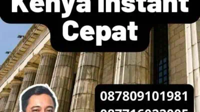 Legalisir Kenya Instant Cepat