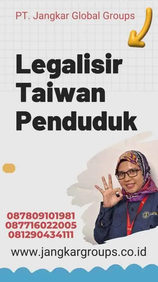 Legalisir Taiwan Penduduk