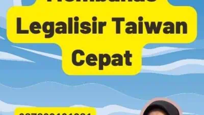 Membahas Legalisir Taiwan Cepat