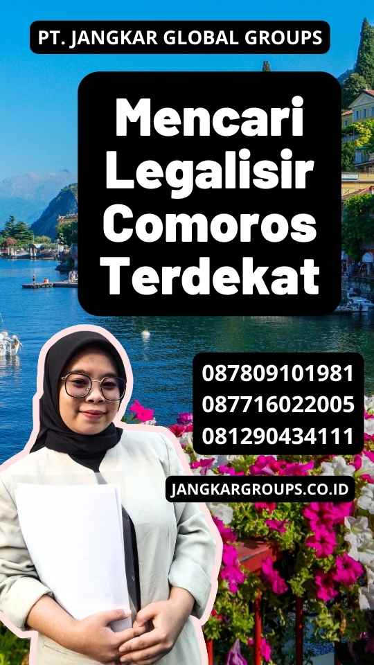 Mencari Legalisir Comoros Terdekat