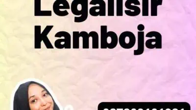 Pembuatan Legalisir Kamboja