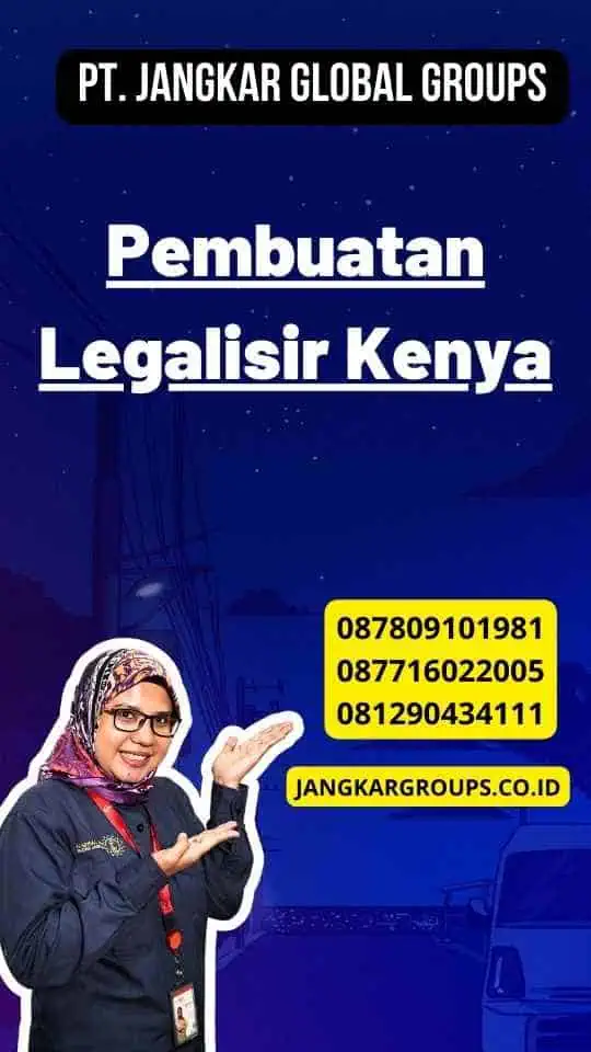 Pembuatan Legalisir Kenya