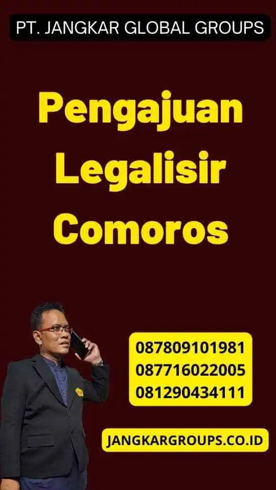 Pengajuan Legalisir Comoros