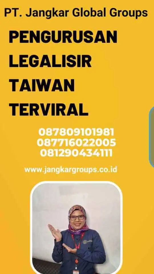 Pengurusan Legalisir Taiwan Terviral