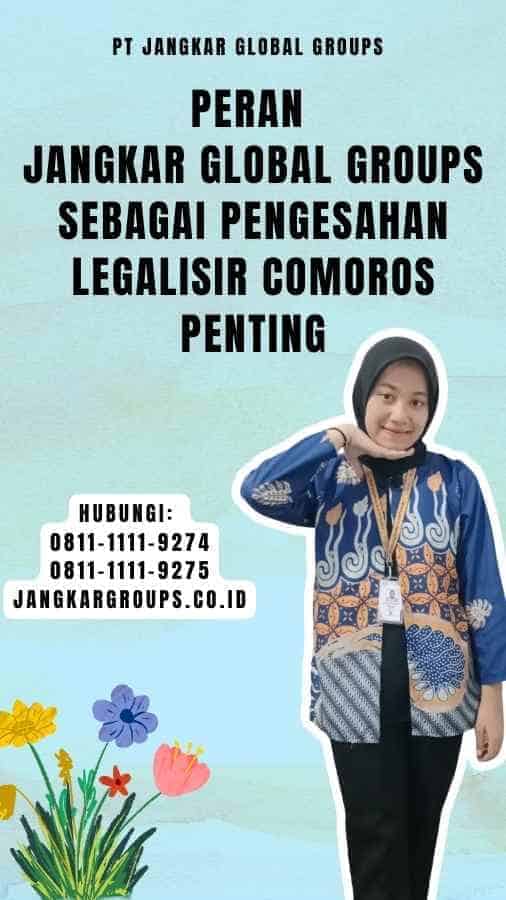 Peran Jangkar Global Groups sebagai Pengesahan Legalisir Comoros Penting