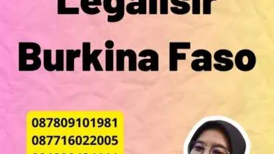 Perbedaan Legalisir Burkina Faso