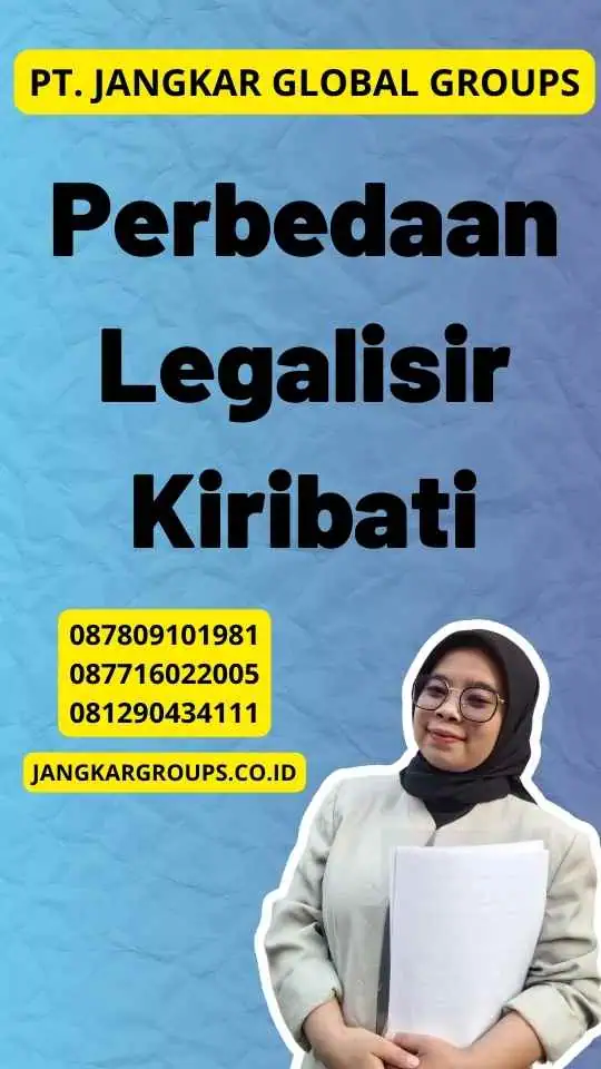 Perbedaan Legalisir Kiribati