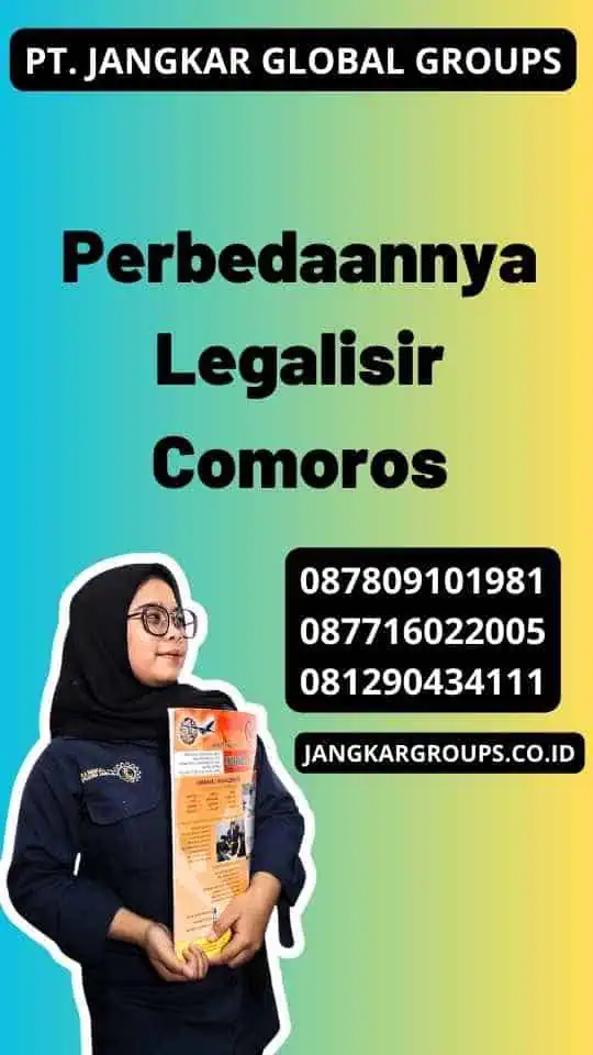 Perbedaannya Legalisir Comoros