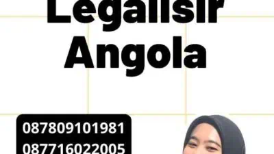 Persyaratan Legalisir Angola