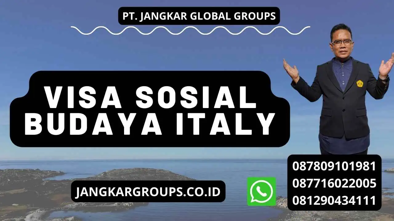 Visa Sosial Budaya Italy