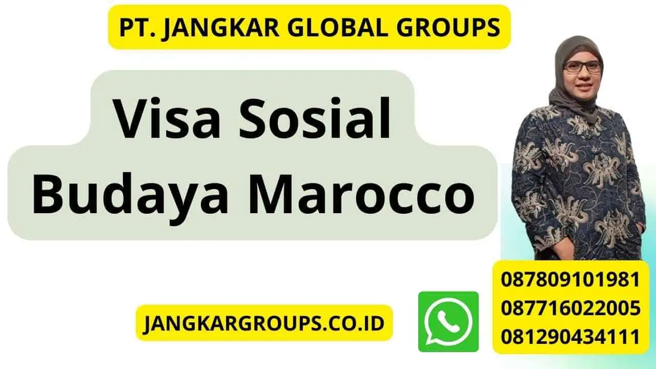 Visa Sosial Budaya Marocco