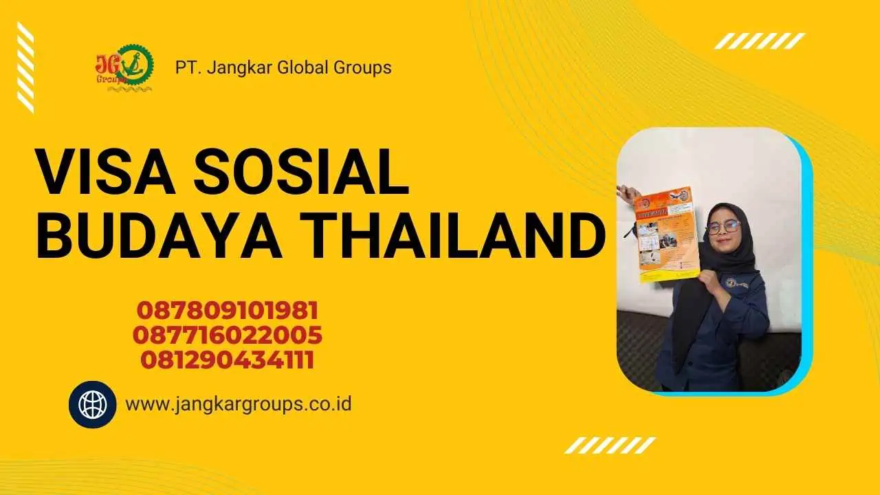 Visa Sosial Budaya Thailand