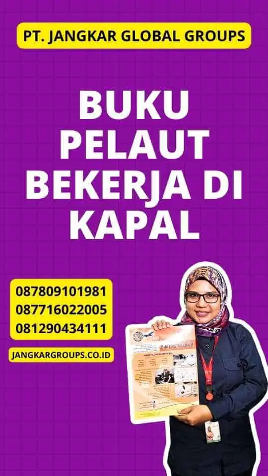 Buku Pelaut Bekerja di Kapal