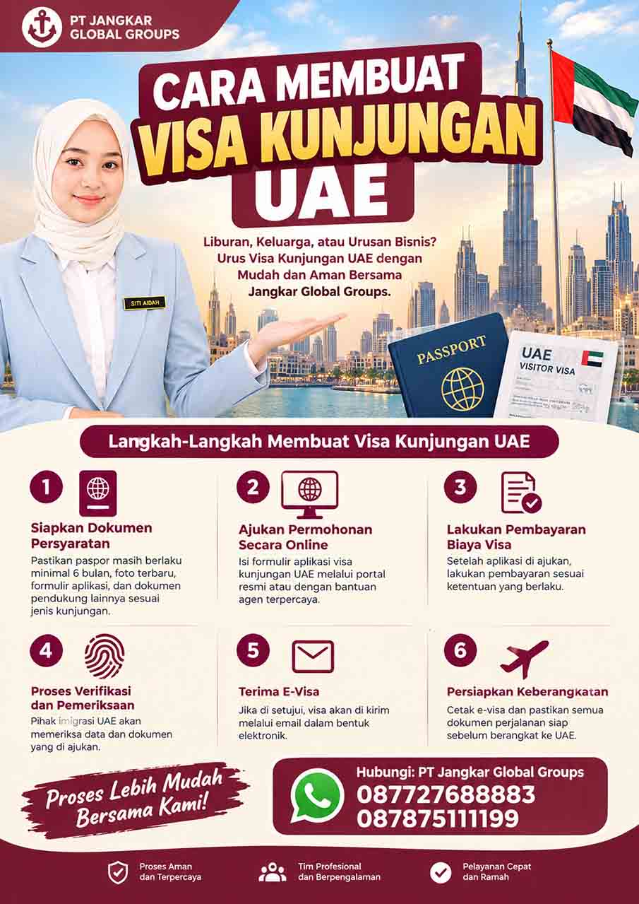 Cara Membuat Visa Kunjungan UAE
