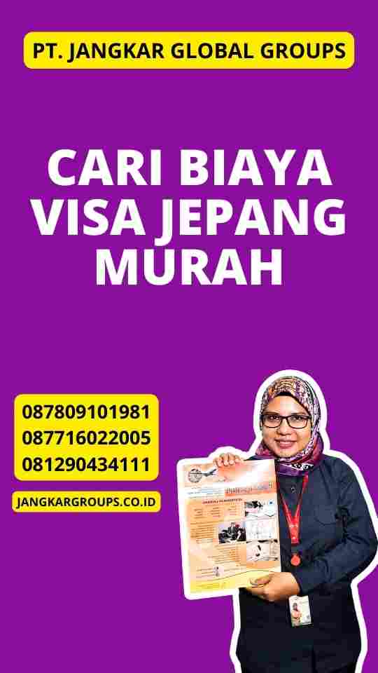 Cari Biaya Visa Jepang Murah