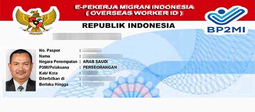 E-Pekerja Migran Indonesia