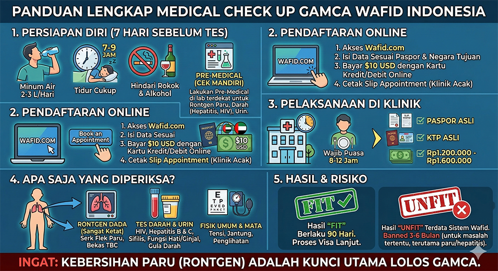 Infografis Medical Gamca Wafid