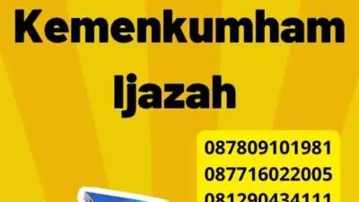 Jasa Legalisir Kemenkumham Ijazah 