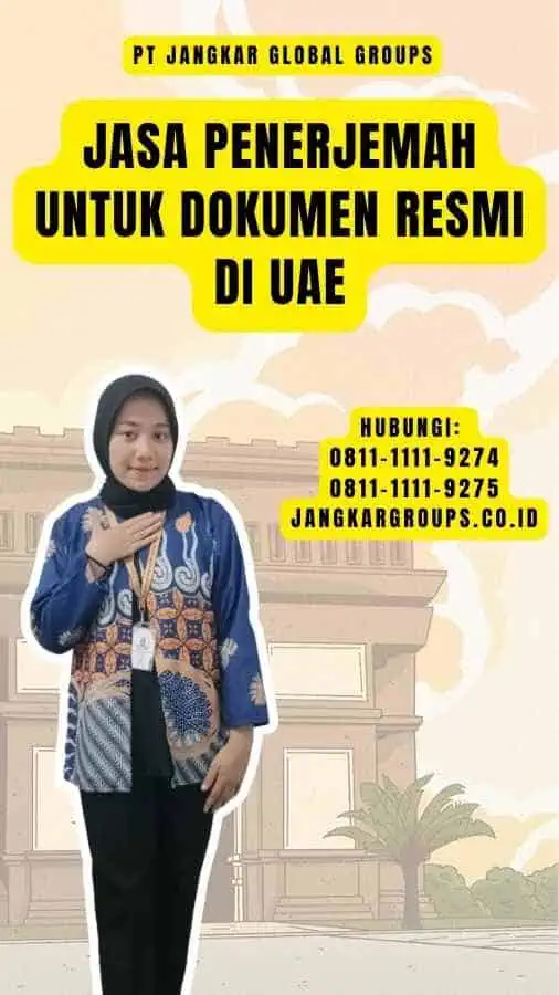 Jasa Penerjemah untuk Dokumen Resmi di UAE