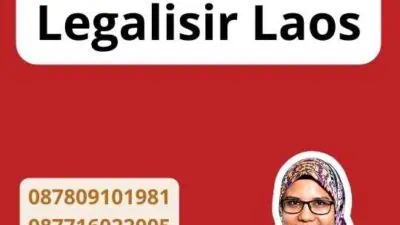 Jasa untuk Legalisir Laos