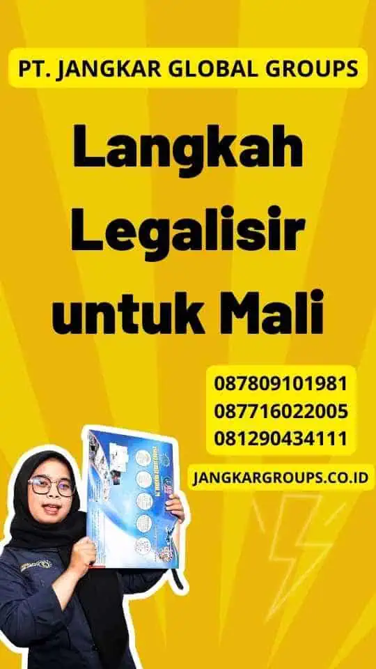 Langkah Legalisir untuk Mali