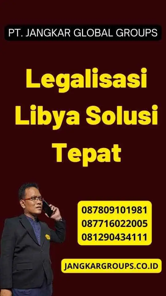 Legalisasi Libya Solusi Tepat