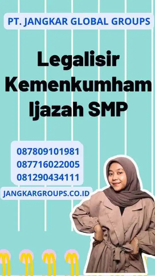 Legalisir Kemenkumham Ijazah SMP