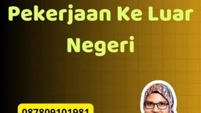 Legalisir Kemenlu Keperluan Pekerjaan Ke Luar Negeri