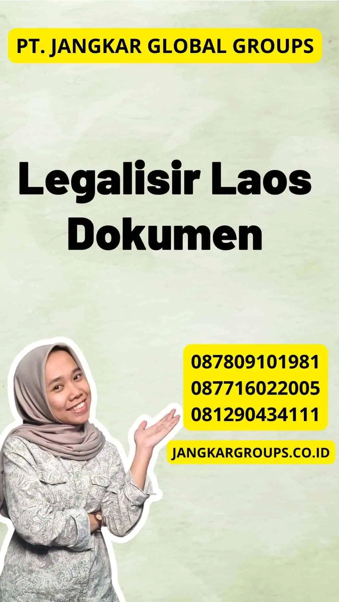 Legalisir Laos Dokumen