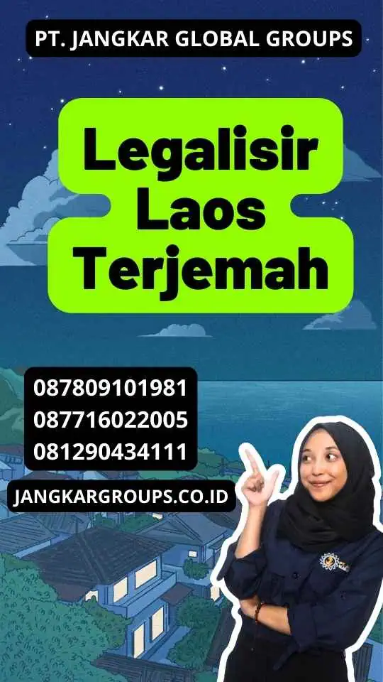 Legalisir Laos Terjemah