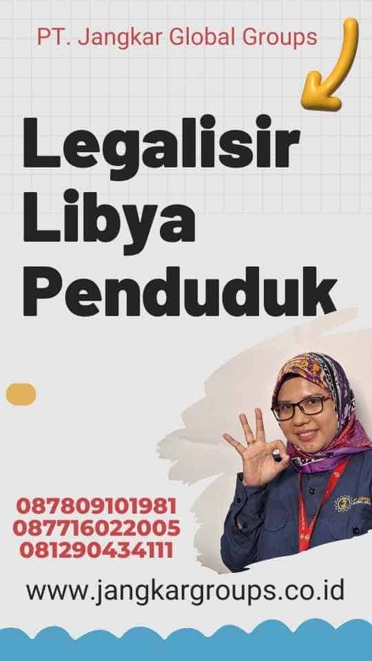 Legalisir Libya Penduduk