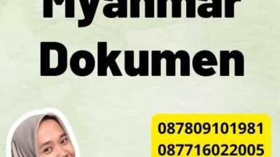 Legalisir Myanmar Dokumen