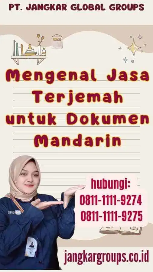 Mengenal Jasa Terjemah untuk Dokumen Mandarin