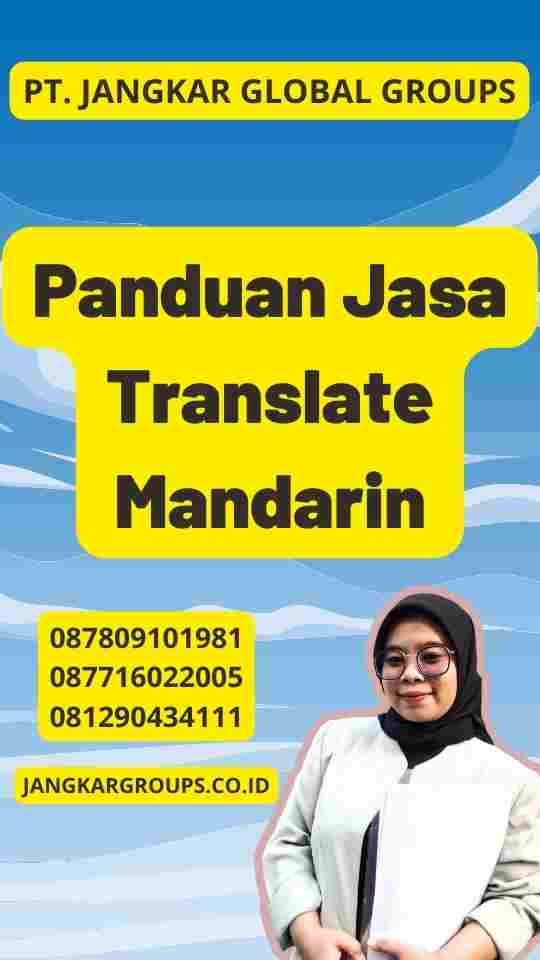 Manfaat Layanan Jasa Terjemahan Mandarin