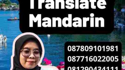 Panduan Memilih Jasa Translate Mandarin