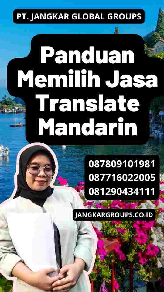 Panduan Memilih Jasa Translate Mandarin