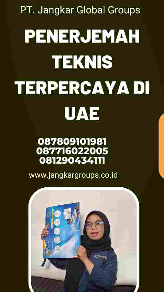 Penerjemah Teknis Terpercaya di UAE