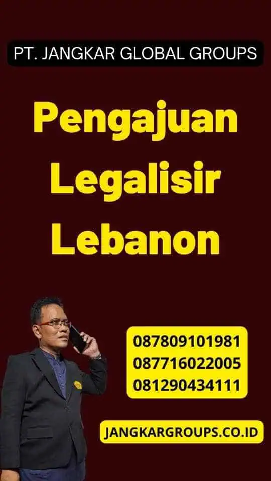 Pengajuan Legalisir Lebanon