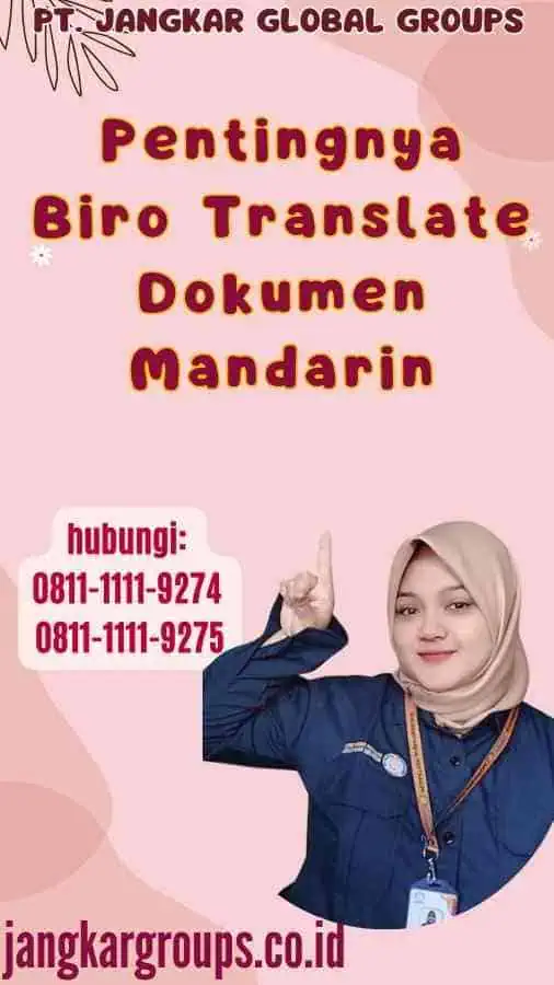 Pentingnya Biro Translate Dokumen Mandarin