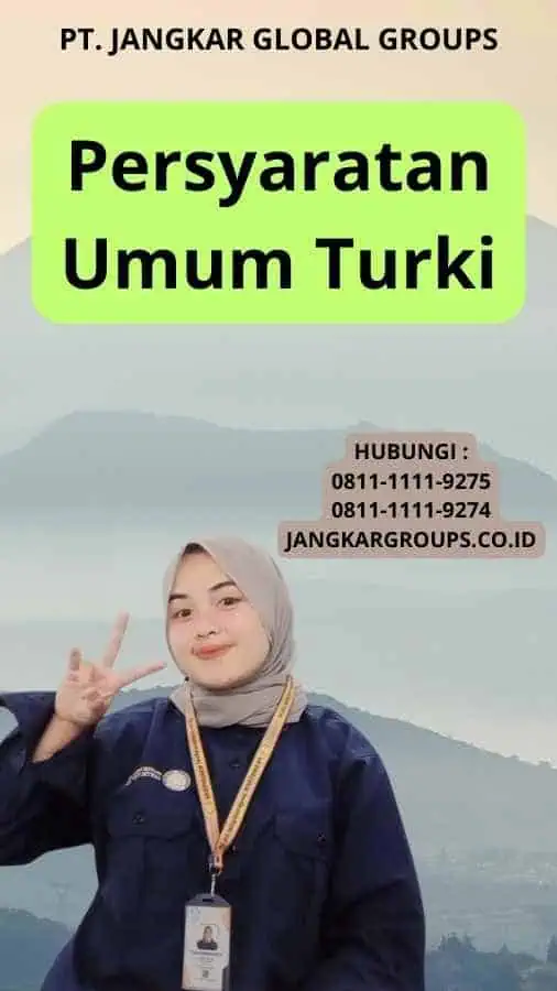 Persyaratan Umum Turki