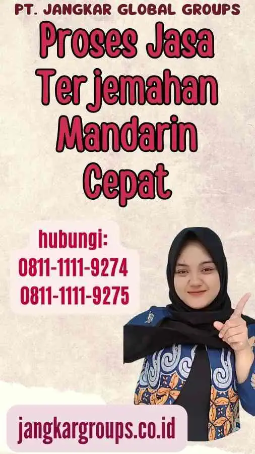 Proses Jasa Terjemahan Mandarin Cepat