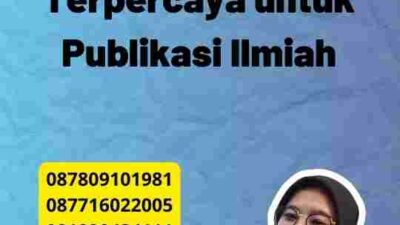 Translate Inggris Terpercaya untuk Publikasi Ilmiah