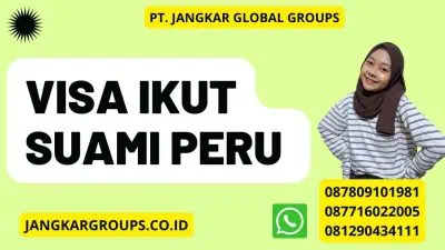 Visa Ikut Suami Peru 