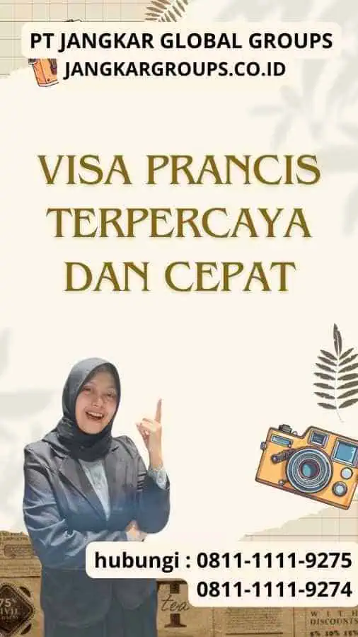 Visa Prancis Terpercaya dan Cepat