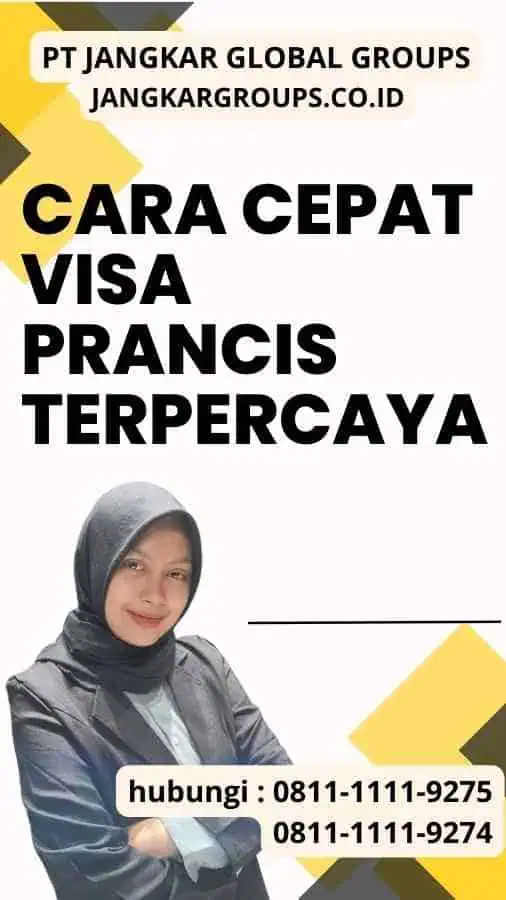 Cara Cepat Visa Prancis Terpercaya