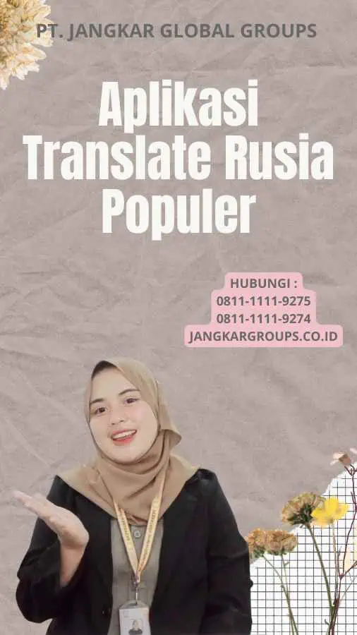 Aplikasi Translate Rusia Populer