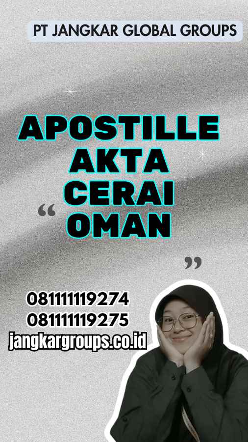 Apostille Akta Cerai Oman