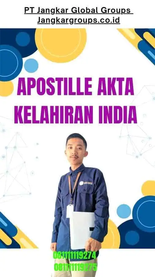 Apostille Akta Kelahiran India