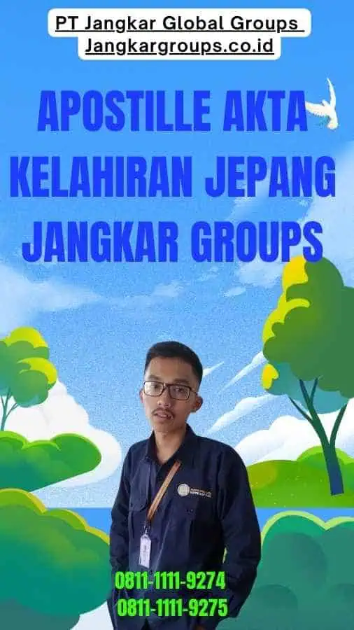 Apostille Akta Kelahiran Jepang Jangkar Groups